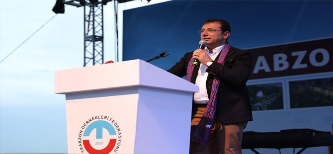 İmamoğlu, Trabzon Günleri’nde konuştu: Trabzon’un güzel bir evladı olarak size layık olmaya çalışıyorum!