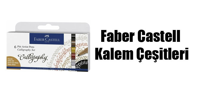 Faber Castell Kalem Çeşitleri