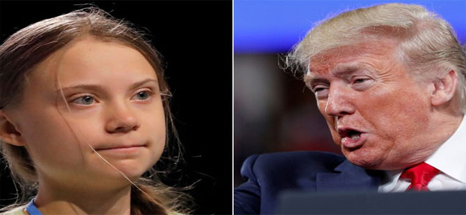 Davos’ta Trump-Greta Thunberg atışması
