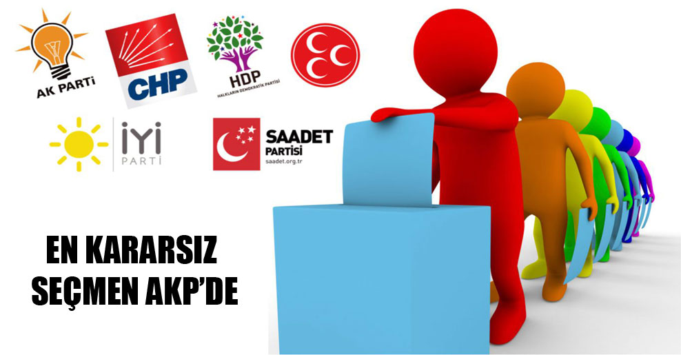 En kararsız seçmen AKP’de