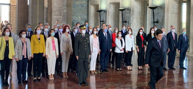 CHP PM üyeleri Anıtkabir’i ziyaret etti!