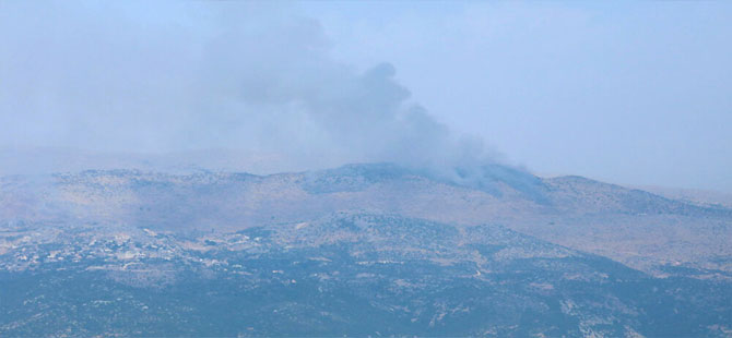 İsrail-Lübnan sınırında çatışma