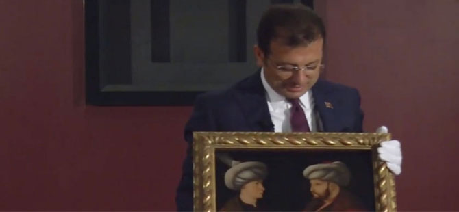 İmamoğlu: Fatih Sultan Mehmet portresini 6 Ekim’de İstanbul halkıyla buluşturacağız