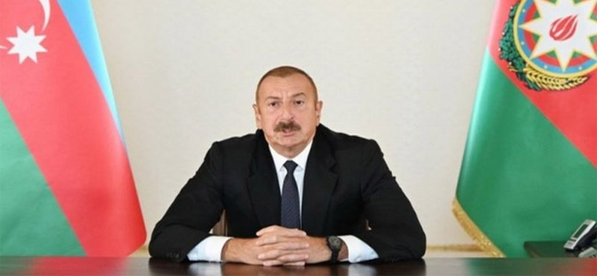 Aliyev: Ateşkes isteyenler Ermenistan’a silahlar gönderiyor, listesi bende var