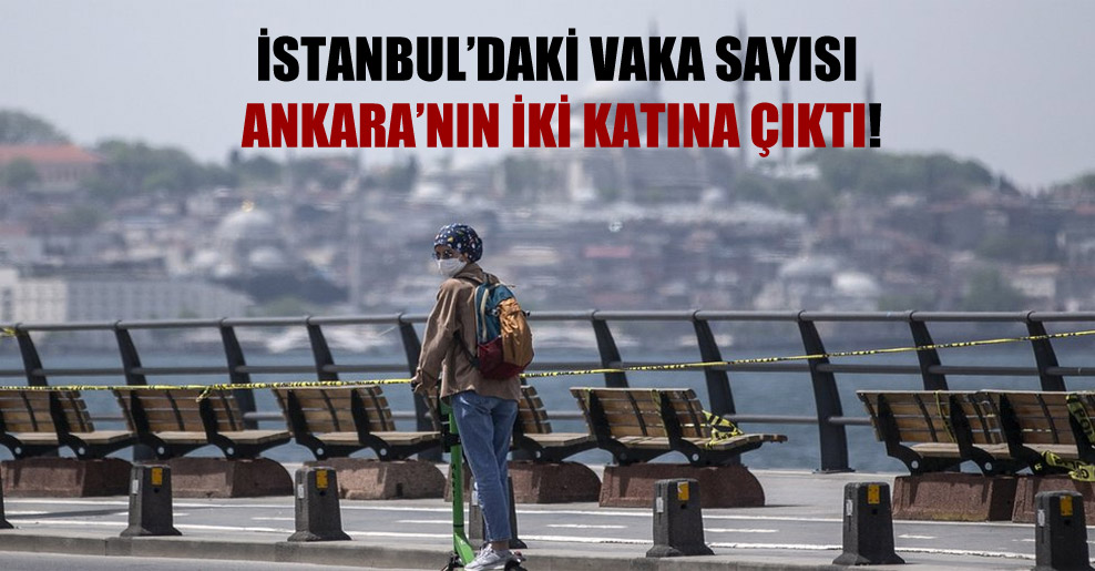 İstanbul’daki vaka sayısı Ankara’nın iki katına çıktı!