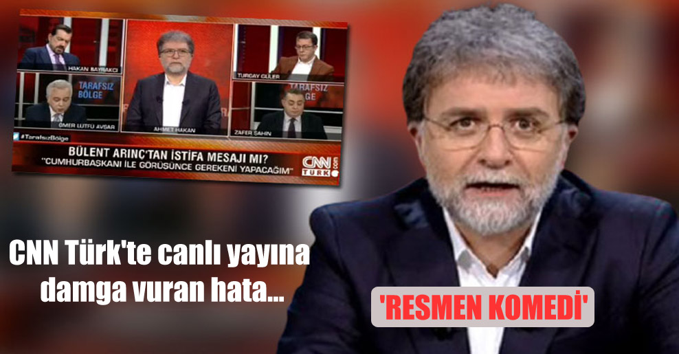 CNN Türk’te canlı yayına damga vuran hata… ‘Resmen komedi’