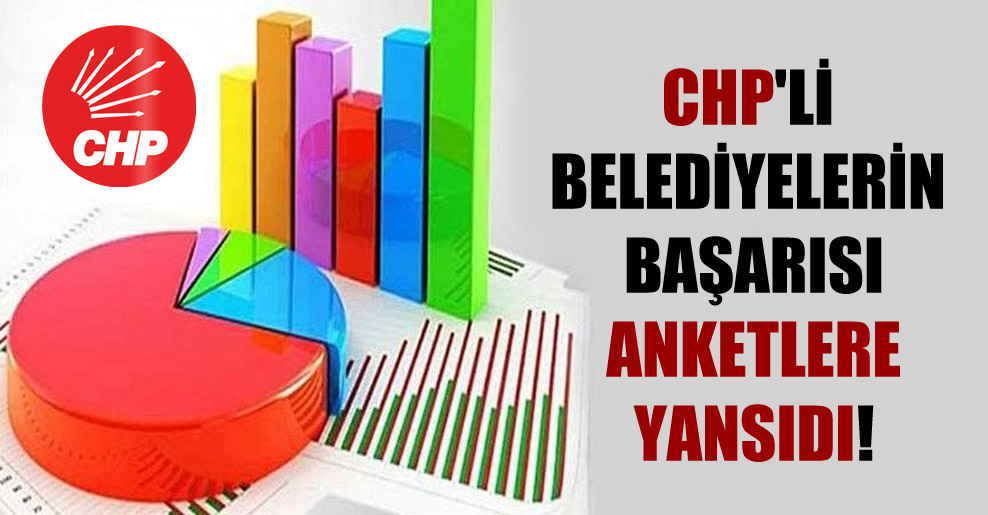 CHP’li belediyelerin başarısı anketlere yansıdı!
