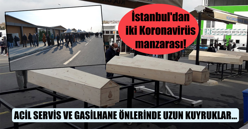 İstanbul’dan iki Koronavirüs manzarası!