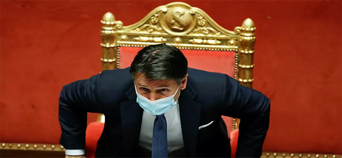 İtalya’da Başbakan Conte istifasını verdi