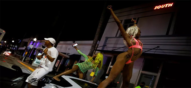 ABD’de bahar tatili çılgınlığı: Miami Beach, OHAL ilan edip sokağa çıkma yasağı koydu