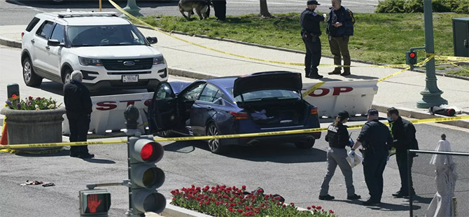 ABD Kongre binasında saldırı alarmı: 1 polis memuru ve 1 şüpheli öldü