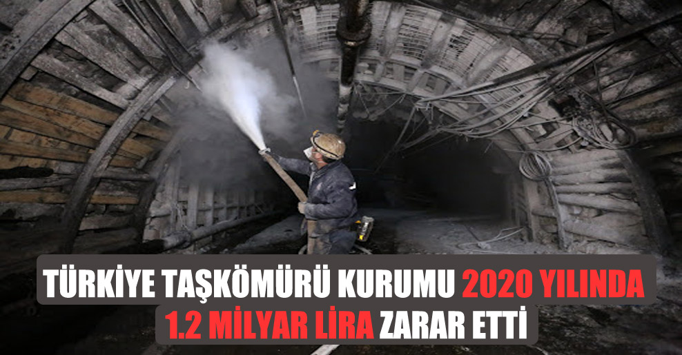 Türkiye Taşkömürü Kurumu 2020 yılında 1.2 milyar lira zarar etti