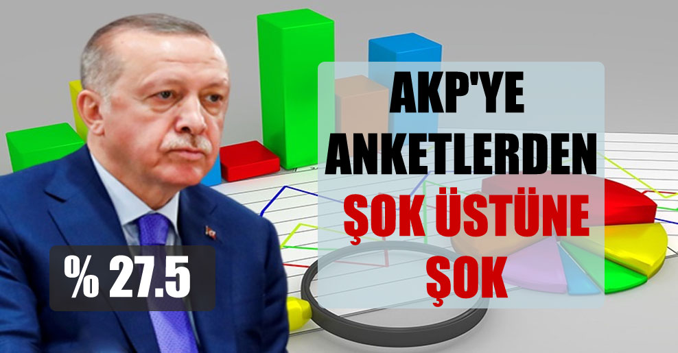 AKP’ye anketlerden şok üstüne şok