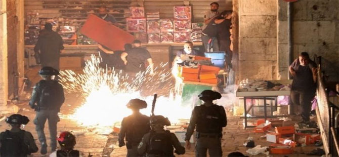 Filistin Kızılayı, İsrail polisiyle çıkan çatışmalarda 270’ten fazla Filistinlinin yaralandığını açıkladı