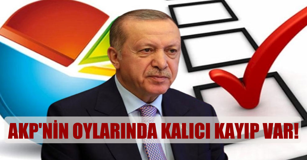 AKP’nin oylarında kalıcı kayıp var!