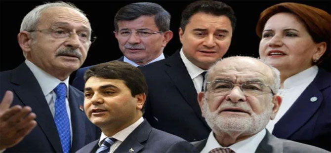 6 muhalefet partisinin Ankara il başkanları 16 Şubat’ta bir araya gelecek