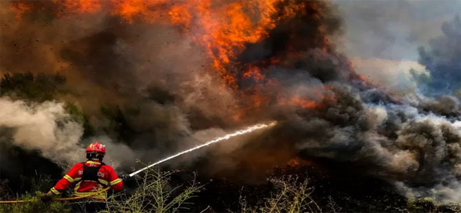Akdeniz ülkeleri orman yangınları ve sıcakla mücadele ediyor
