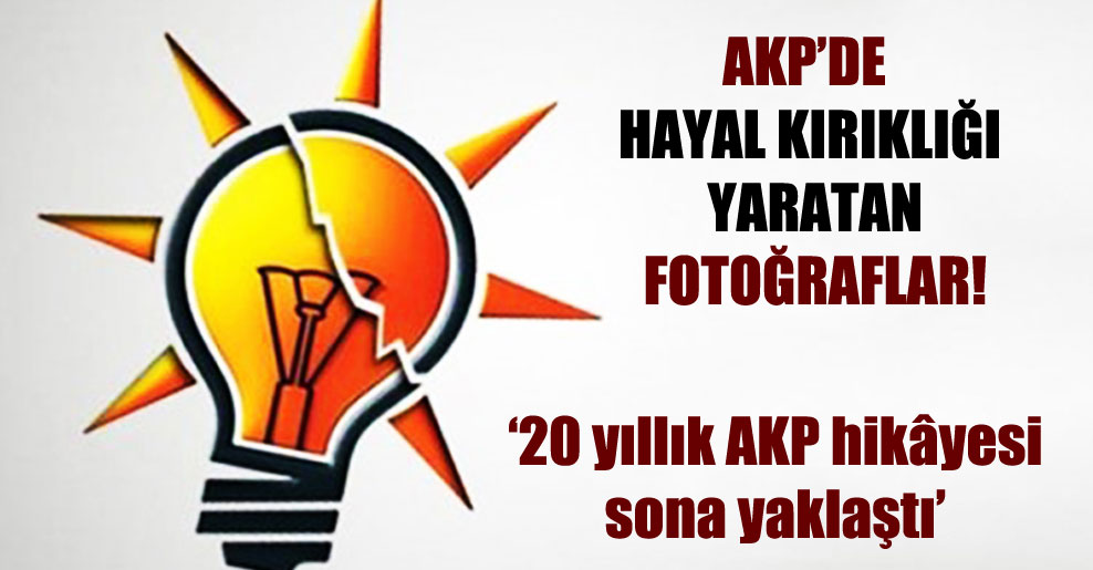AKP’de hayal kırıklığı yaratan fotoğraflar!