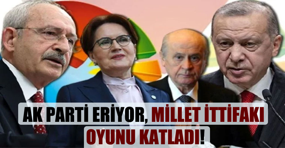 AK Parti eriyor, Millet İttifakı oyunu katladı!