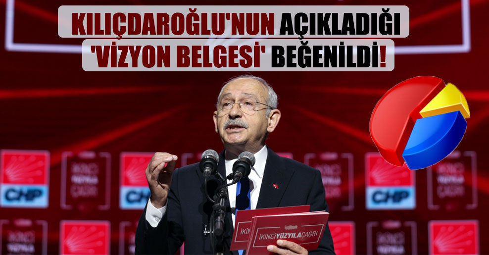 Kılıçdaroğlu’nun açıkladığı ‘vizyon belgesi’ beğenildi!