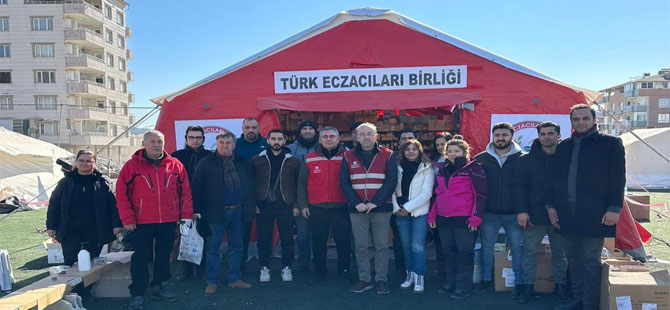 Türkiye Eczacılar Birliği de Kızılay’dan çadır satın aldıklarını açıkladı