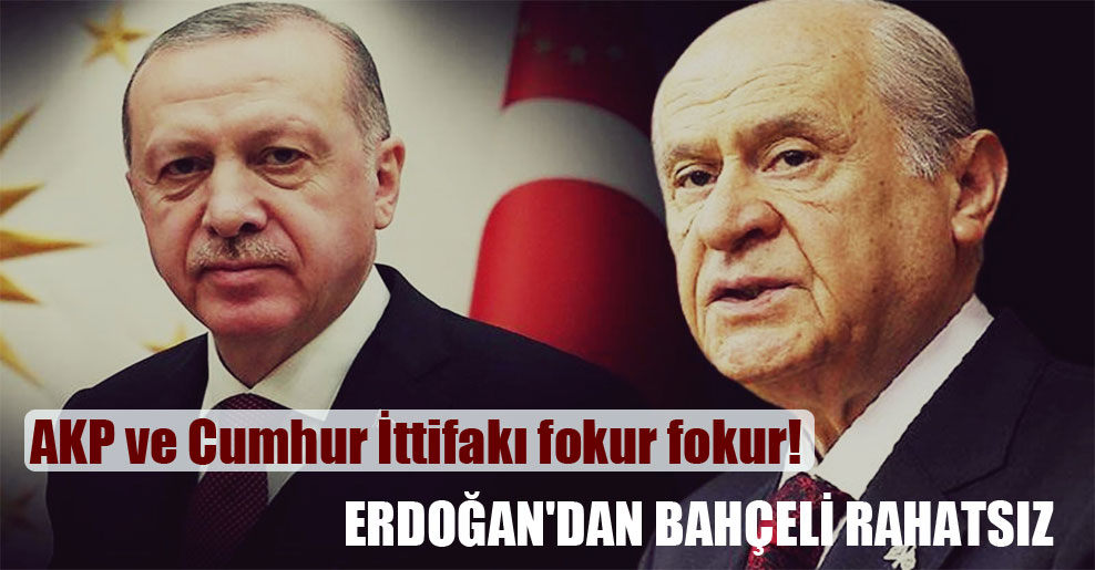 AKP ve Cumhur İttifakı fokur fokur!
