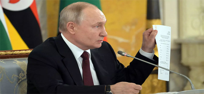 Putin: Batı, Rus gübresinin Afrika’ya karşılıksız tedarikini engelledi