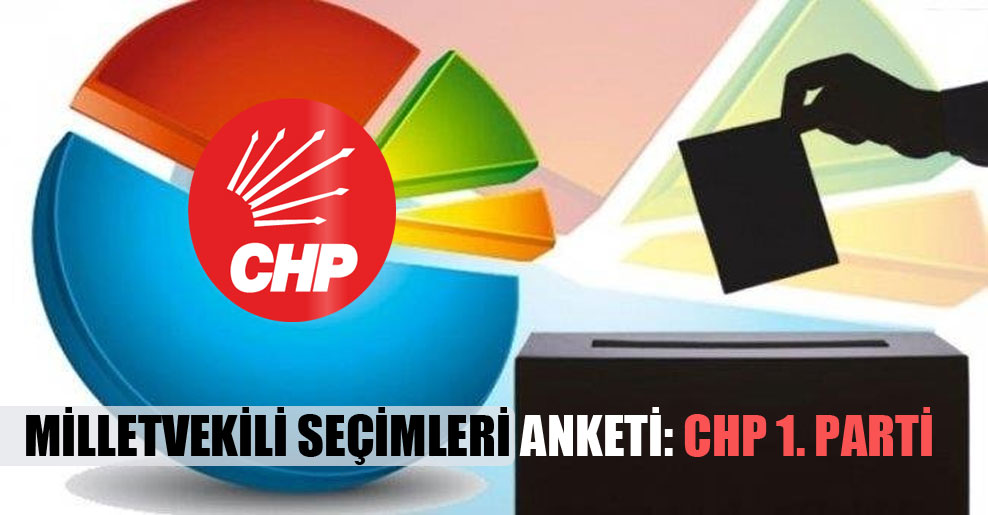 Milletvekili seçimleri anketi: CHP 1. parti