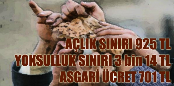 Türk insanı aç yaşıyor