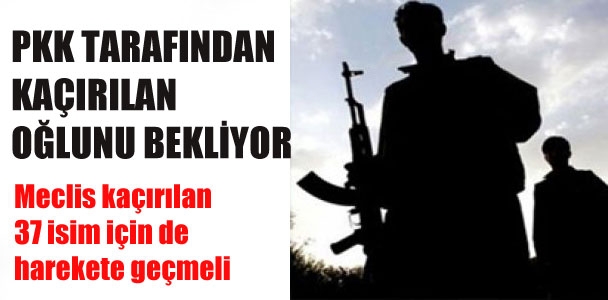 20 yıldır PKK tarafından kaçırılan oğlunu bekliyor! Meclis kaçırılan 37 isim için de harekete geçmeli!