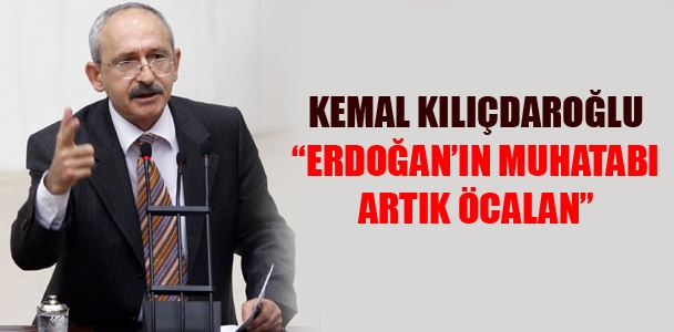 Erdoğan'ın muhatabı Öcalan