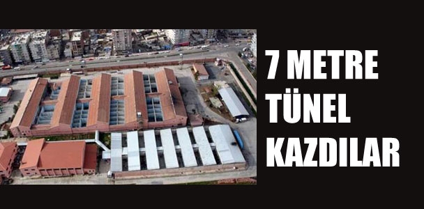 Diyarbakır Cezaevi'nde 7 metre tünel kazdılar