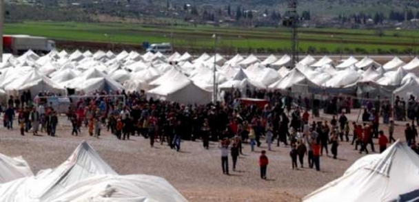 Suriyelilerin çadırında yangın: 1 ölü