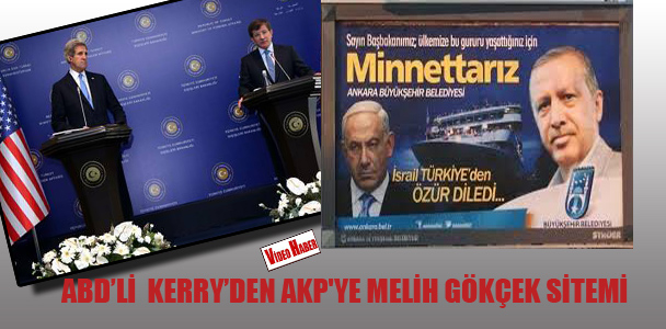 ABDli Kerry'den AKP'ye Melih Gökçek sitemi!