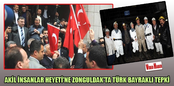Akil İnsanlar Heyeti'ne türk bayraklı tepki