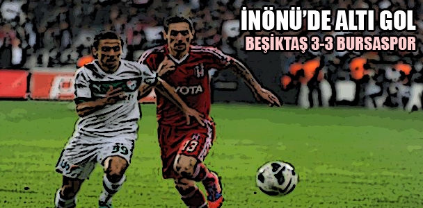 Beşiktaş 3-3 Bursaspor
