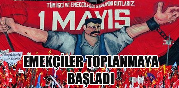Taksim'de 1 Mayıs