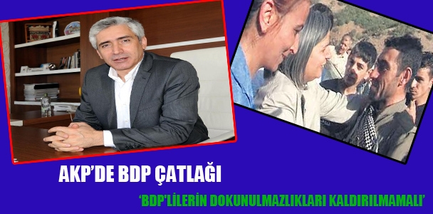 AKP'de BDP çatlağı