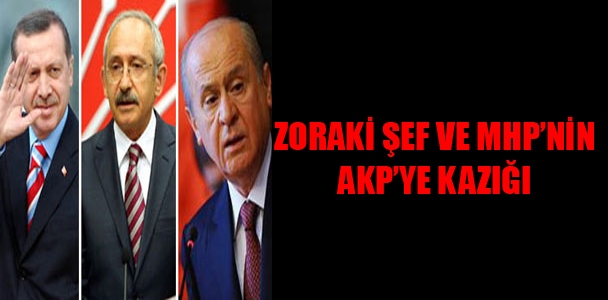 Zoraki şef ve MHP'nin AKP'ye kazığı