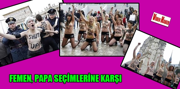 Femen, Papa seçimlerine karşı
