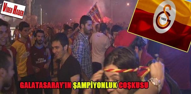 Galatasaray'ın şampiyonluk coşkusu