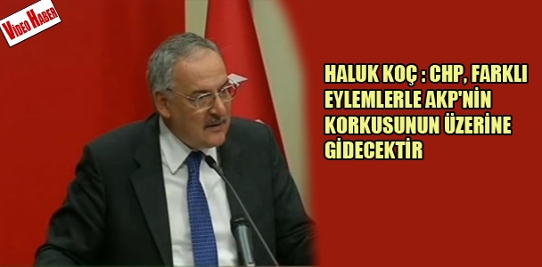Haluk Koç: CHP, farklı eylemlerle AKP'nin korkusunun üzerine gidecektir