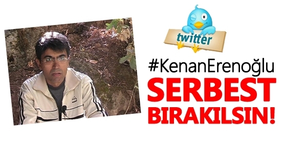 PKK'nın kaçırdığı kaymakam için Twitter'da kampanya başlatıldı: #KenanErenoglu serbest bırakılsın