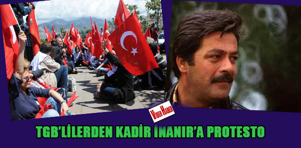 TGB'lilerden Kadir İnanır'a protesto