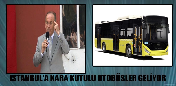 İstanbul'a kara kutulu otobüsler geliyor