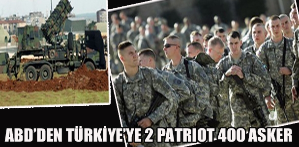 ABD'den Türkiye'ye 2 Patriot 400 Asker