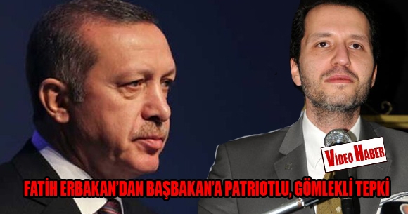 Fatih Erbakan'dan Başbakan Erdoğan'a gömlekli gönderme