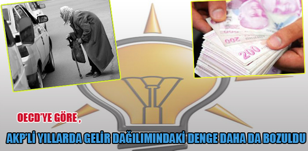 AKP'li yıllarda gelir dağılımındaki denge daha da bozuldu