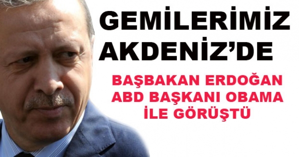 Erdoğan: Gemilerimiz Akdeniz'de