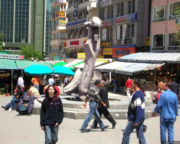 Ankara Sakarya Caddesi'nde TGB eylemi